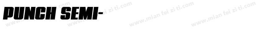 Punch Semi字体转换